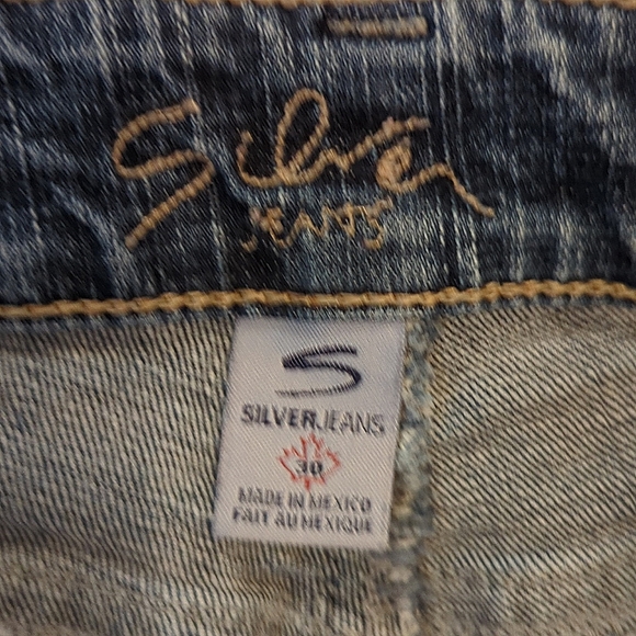 Hot🔥Silver Jeans 30 - Picture 5 of 9
